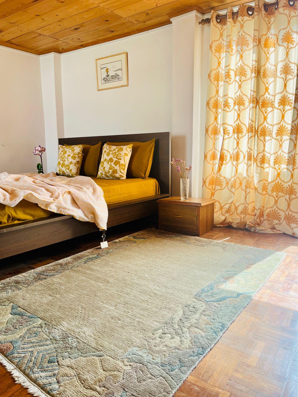 Beautifully Hand Printed Pure Cotton Curtains - Cotton Mill Nepal